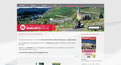 Desktop Screenshot of highlights-verlag.de